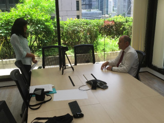 Nord Anglia Education:  Meeting the CEO, Mr. Andrew Fitzmaurice and Head of Brand, Ms. Sarah Doyle. | IMG_8524