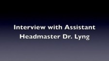 Interview with Dr. Lyng